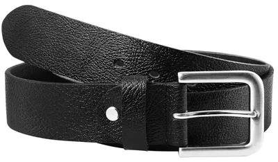 Produktbild von Leonardo Verrelli Herren Gürtel LV0046 90 cm - 140 cm (Bundweite) in schwarz aus 100% Echtleder, kürzbar, Herrengürtel