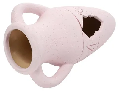 Zdjęcie produktu dla Dekoracja akwarystyczna amfora - 21 cm - Ozdoba do akwarium - Dekoracja do akwarium