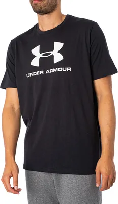 Produktbild von Under Armour Sportstyle-Logo-T-Shirt, Schwarz M