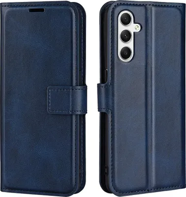 Produktbild von Samsung Galaxy A35 Hülle - Coverup Deluxe Klapphülle - Blau