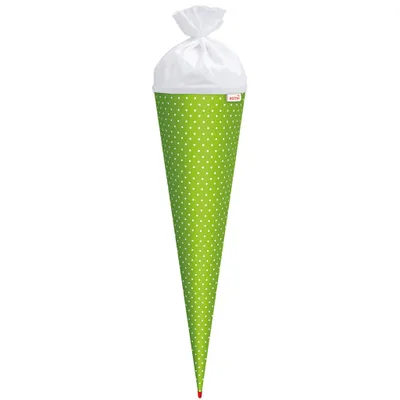 Immagine prodotto di ROTH 667065 Kit per la scuola cono puntini - verde chiaro, rotondo, 70 cm