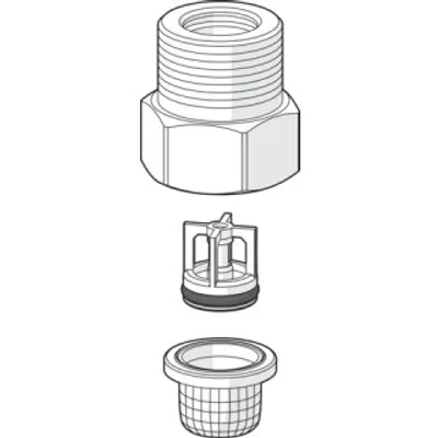Produktbild von Hansa 59914086 Schmutzfilter Rückflussverhinderer