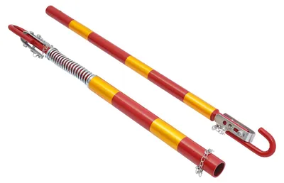Immagine prodotto di Gancio di traino, capacità di carico di 5 tonnellate, montaggio rapido, colore rosso e giallo