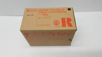 Produktbild von Ricoh Yellow toner Type 260, 10000 Seiten, Gelb