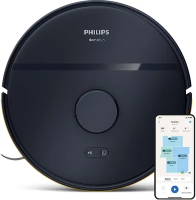 Obrázek produktu pro Robotický vysavač Philips, sací výkon 2 700 Pa, černý (XU2000/10)