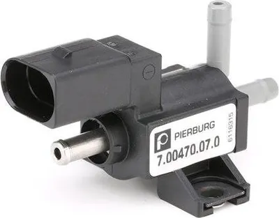 Produktbild von PIERBURG Ladedruckregelventil Magnetventil Turbolader 7.00470.07.0 für VW GOLF VI (5K1) Golf V Schrägheck (1K1) Polo Schrägheck (6R1, 6C1) für AUDI