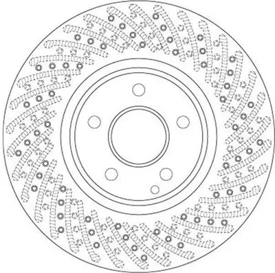 Produktbild von TRW Bremsscheiben (2 Stück) Vorderachse DF6079S
