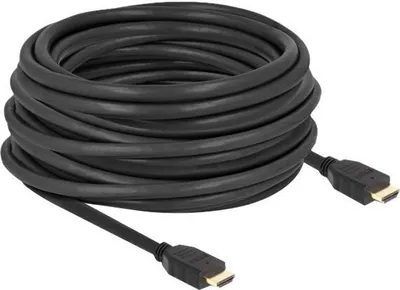 Produktbild von Delock - Highspeed - HDMI-Kabel mit Ethernet - HDMI männlich zu HDMI männlich - 12 m - Schwarz - Support von 8K 60 Hz, bis zu 48 Gbps Datentransferrate