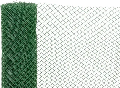 Immagine prodotto di Rete ECONOMY 6, 1000/20x20 mm, maglia quadrata 45, 300g/m2, verde, interamente in plastica, confezione da 10 m