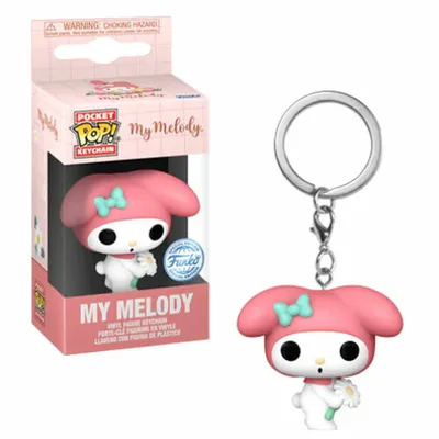 Obrázek produktu pro Pocket POP Schlü sselanhä nger Hello Kitty My Melody Spring Time
