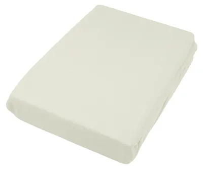 Produktbild von Thermo Fleece Spannbettlaken 180x200 cm in Weiss