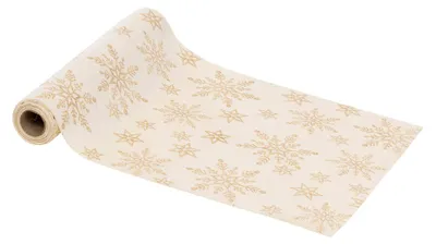 Produktbild von Samtstoff mit pailletten 28x300cm weiß - Feeric Lights & Christmas
