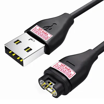 Produktbild von USB 2.0 Ladegerät Ladekabel für Garmin Fenix 6 Pro Solar, Fenix 6X,Instinct Tactical