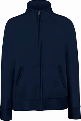 Produktbild von Damen-Sweatshirt Lady-Fit Premium Sweatjacke - Deep Marine, M