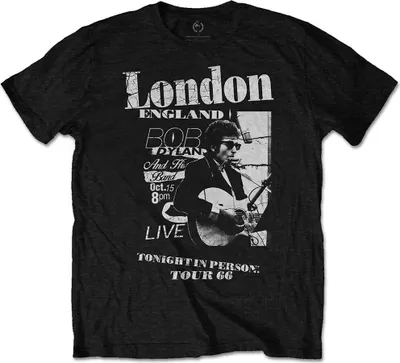 Produktbild von Bob Dylan Scraps Black XL T-Shirt