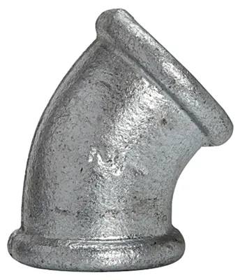 Produktbild von Riegler Winkel 120, 45°, IG/IG, Rp 1, schwarzer Temperguss feuerverz.