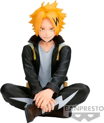 Immagine prodotto di Banpresto My Hero Academia Denki Kaminari Chargebolt Recess Figure 10 Cm Giallo Giallo Taglia Unica