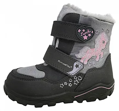 Productafbeelding van Lurchi Kosy Kinderschuhe Mädchen Winterstiefel Grau Freizeit