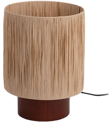 Image de Lampe de table "Ronda", finition naturelle.