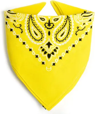 Productafbeelding van Bandana - Zakdoek Neckerchief - Mode Accessoire - Paisley Motief - 54 x 54 cm - Meerdere Kleuren