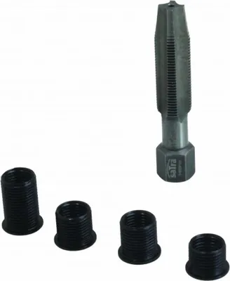 Immagine prodotto di Kit riparazione filettatura candele , kit di riparazione per filetti candela, kit helicoil per candela riparazione filo,set attrezzi ripristino candelette M10X1.0