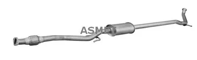 Produktbild von ASMET 28.019 Mittelschalldämpfer Schalldämpfer für KIA Picanto (SA)