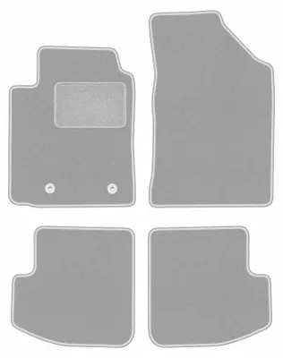 Immagine prodotto di Tappetini in velluto Grigio per Toyota Yaris I 1999-2005 Set 4 pezzi