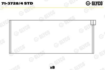Zdjęcie produktu dla Panewki Korbowodu Vw 1.9Tdi Std