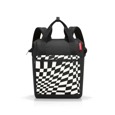 Produktbild von reisenthel allrounder R, Rucksack, Freizeittasche, Reisetasche, Op-Art, 12 L, JR7066