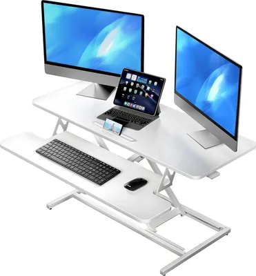 Zdjęcie produktu dla Blat biurka z regulacją wysokości Blat stojący 101x40cm