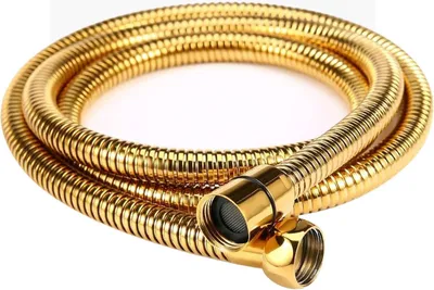 Obrázek produktu pro Sprchová hadice Gold 1,5 m flexibilní sprchová hadice z nerezové oceli s ochranou proti výbuchu pro všechny sprchové hlavice (G1/2)