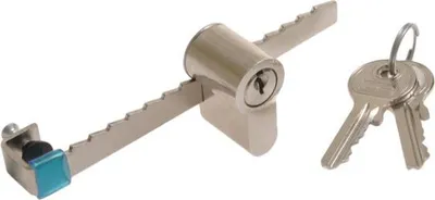 Produktbild von LOB ZG02 Nickel-Schrankzylinder-Möbelschloss