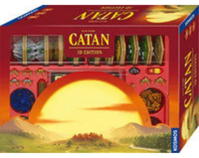 Produktbild von Kosmos Catan - 3D Edition, Brettspiel, Traditionell, 10 Jahr(e), Familienspiel