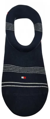 Image de Tommy Hilfiger - Chaussettes pour homme NA1128 (43 EU - 47 EU) (Bleu marine foncé)