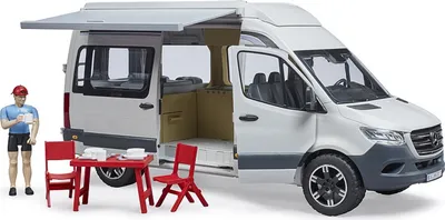 Zdjęcie produktu dla Bruder Mercedes Benz Sprinter Camper z kierowcą