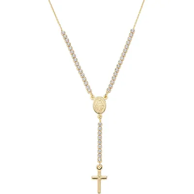 Immagine prodotto di Collana AMEN in argento 925, oro, zirconi da donna CLCRMIBBZ4, CLCRMIBNZ4, CLCRMIGBZ4