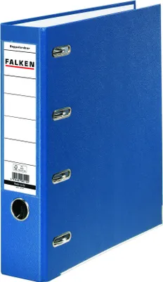 Produktbild von Falken Falken Doppelordner - 2x A5 quer, 70 mm, blau