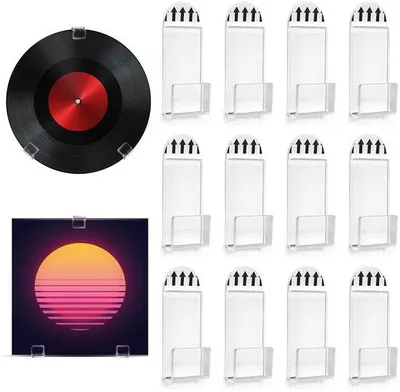 Immagine prodotto di Portadischi in vinile - Multifunzionale - Monoblocco - Acrilico trasparente