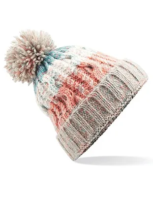 Produktbild von Beechfield Corkscrew Pom Pom Beanie
