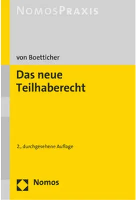 Produktbild von Das neue Teilhaberecht