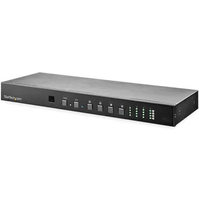 Obrázek produktu pro StarTech.com VS424HD4K60, Přepínač AV matrice, 4096 x 2160 px, 18 Gbit/s, 4096 x 2160 3840 x 2160 1920 x 1200, Černá, Kov