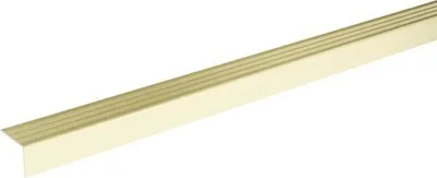 Produktbild von SKANDOR Treppenkantenprofil champagner selbstklebend 24,5x20x900 mm