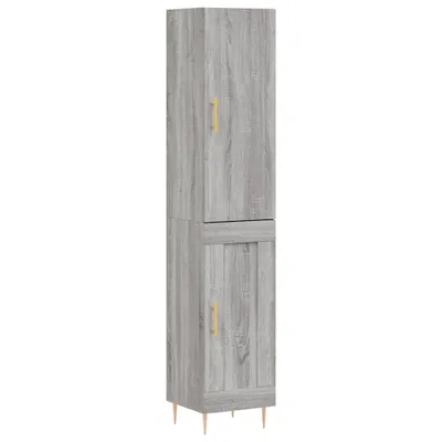 Obrázok produktu pre Vysoká skrinka dub sonoma 34,5x34x180 cm spracované drevo