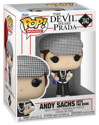Imagen del producto de Funko Pop! Películas: El diablo se viste de Prada - Andy Sachs con el libro, número 2042