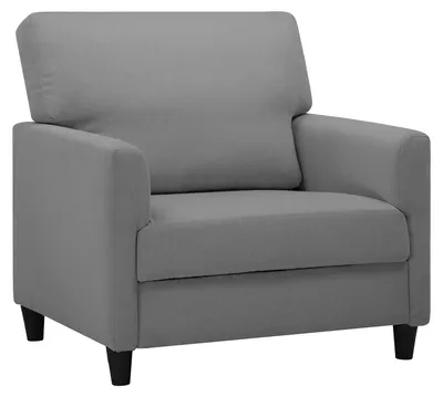 Produktbild von Sessel - Loungesessel - Komfortsessel - Weiche Leinenbezug - Dicke Schaumstoffpolsterung - Ergonomisches Design