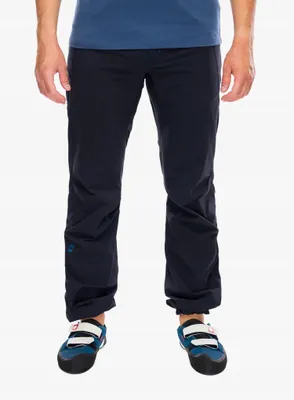 Zdjęcie produktu dla Spodnie Wspinaczkowe Ocun Mania Eco Pants Węgielowy / Ciemnoniebieski