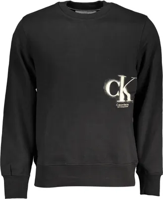 Produktbild von CALVIN KLEIN SWEATSHIRT OHNE REISSVERSCHLUSS SCHWARZER MANN : Farbe - Schwarz, Größe - 2XL Größe: 2XL Farbe: Schwarz