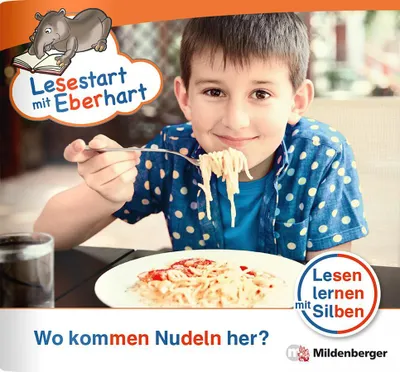 Immagine prodotto di VERLAG: MILDENBERGER Lesestart mit Eberhart: Wo kommen Nudeln her?