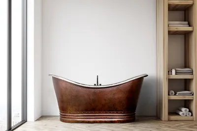 Zdjęcie produktu dla Miedziana wanna Bateau Bronze