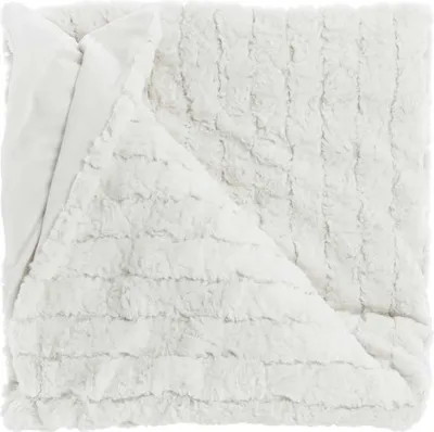 Produktbild von Unique Living - Plaid Veerle Taubenweiß 150x200
